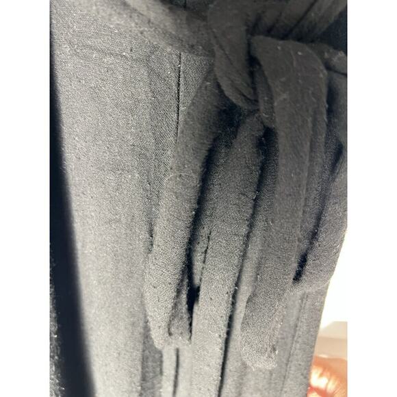 Betsey Johnson retro-inspired black midi dress, 2000's does 40's-Size S - Picture 11 of 16